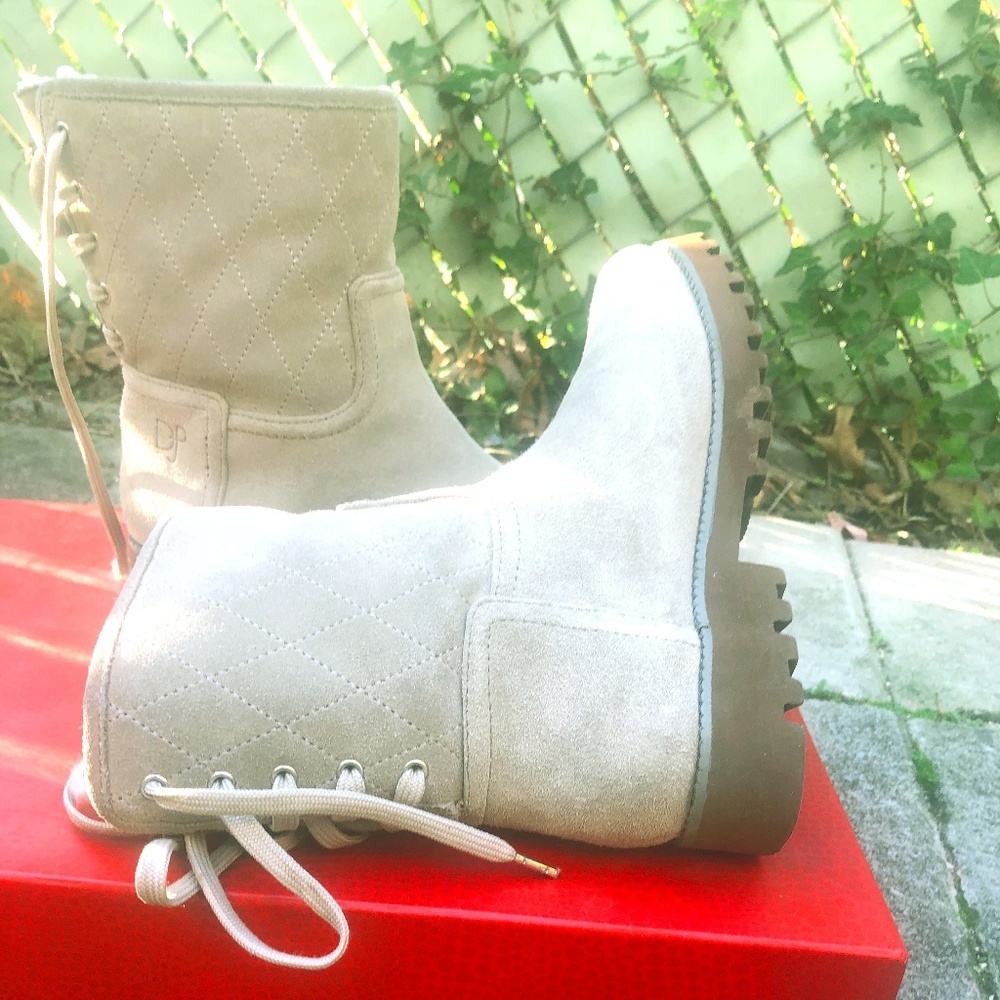 Donald J. Pliner Rani Genuine Shearling Booties.